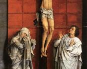 罗吉尔凡德韦登 - Christus on the Cross with Mary and St John